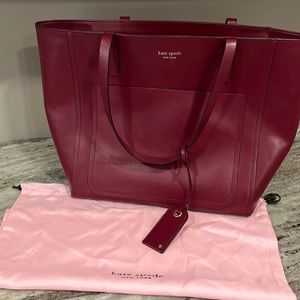 Kate Spade Purse. Cranberry in color